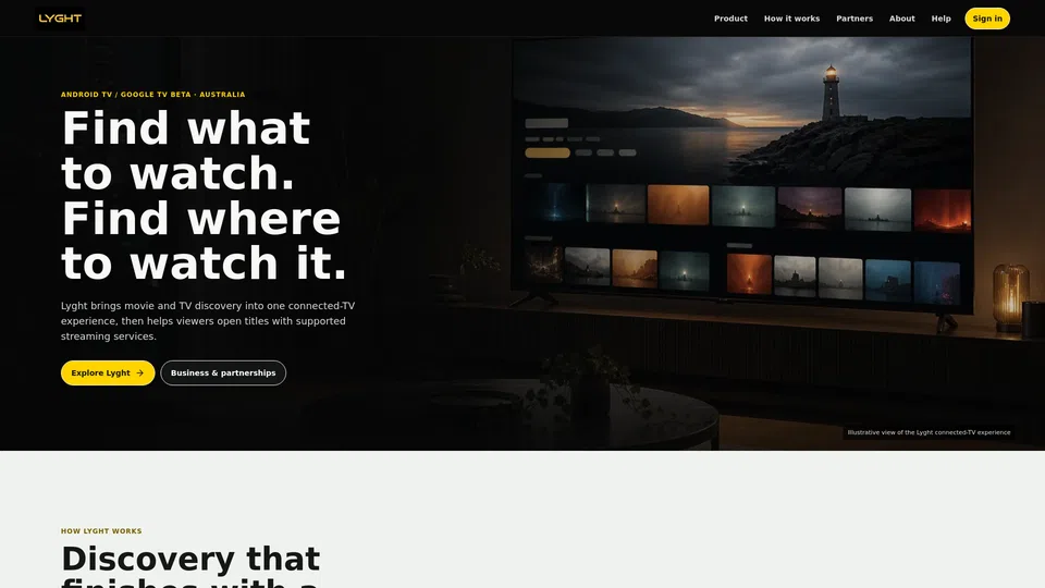 Homepage snapshot at launch