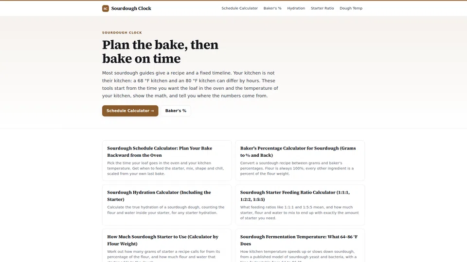 Homepage snapshot at launch