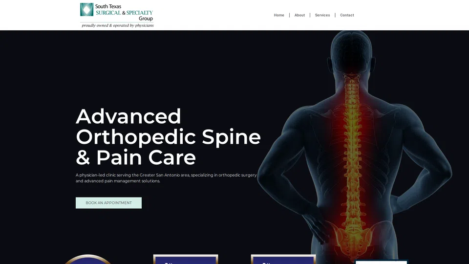 Homepage snapshot at launch