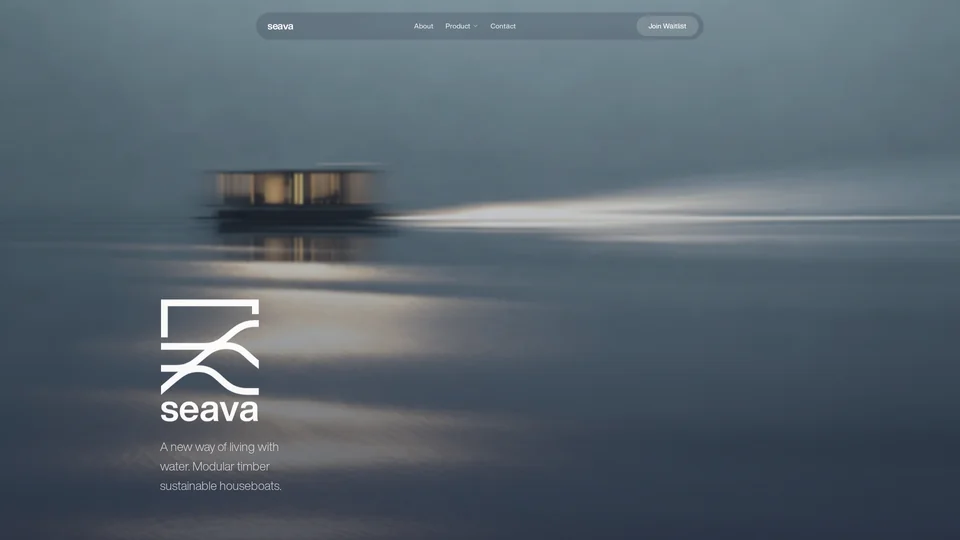 Homepage snapshot at launch