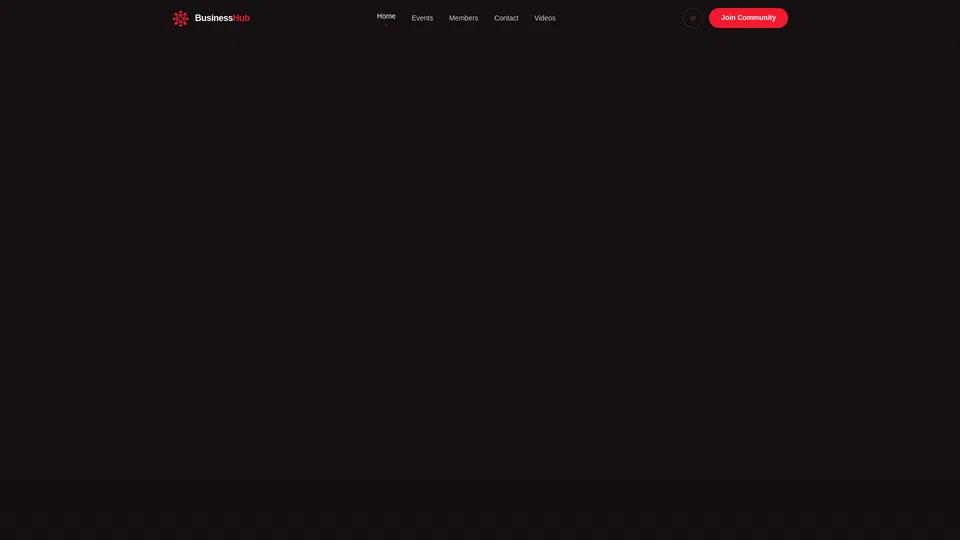 Homepage snapshot at launch