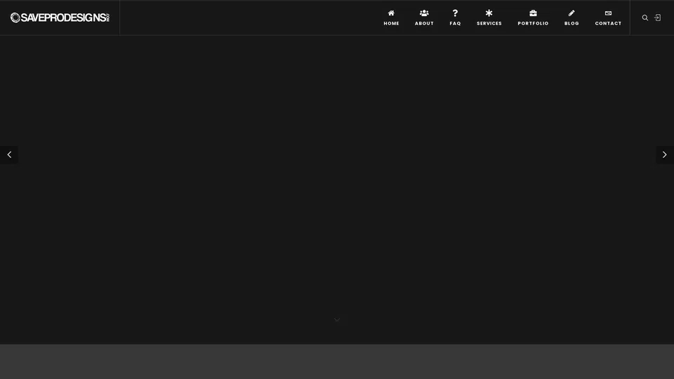 Homepage snapshot at launch