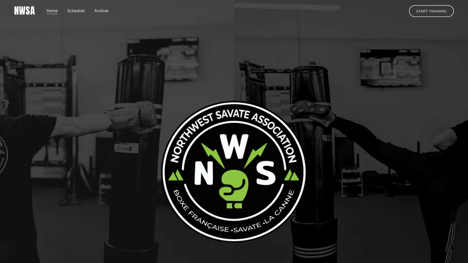 Homepage snapshot at launch