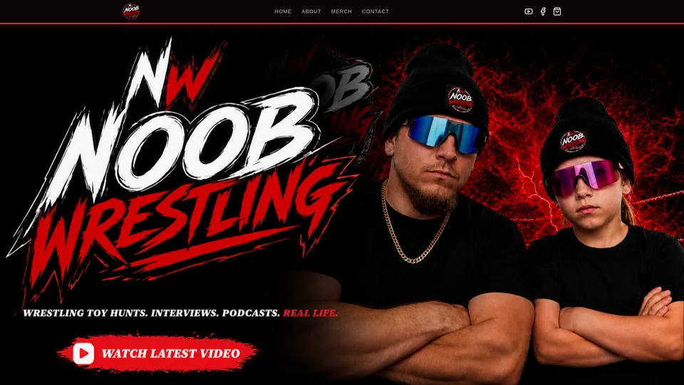 Homepage snapshot at launch