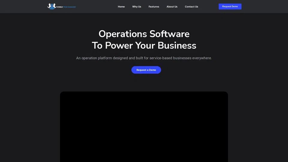 Homepage snapshot at launch