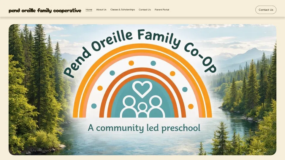 Homepage snapshot at launch
