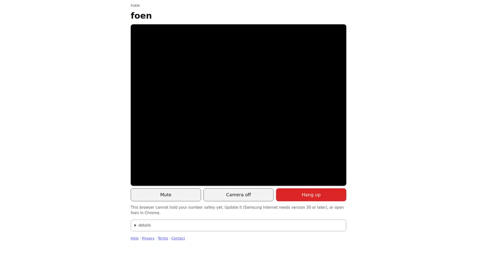 Homepage snapshot at launch