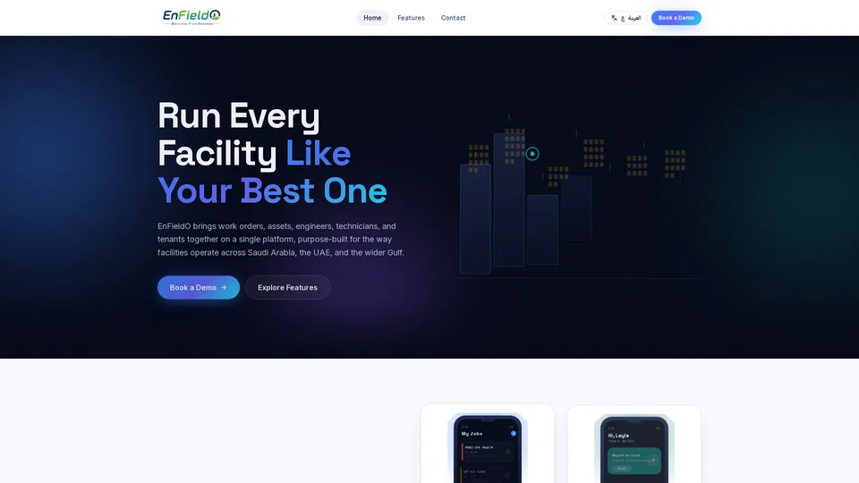 Homepage snapshot at launch