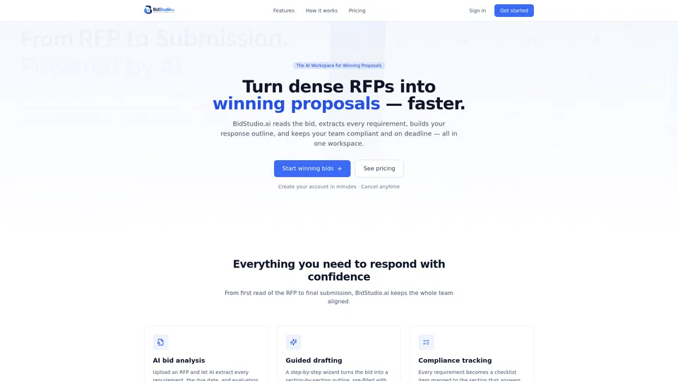 Homepage snapshot at launch