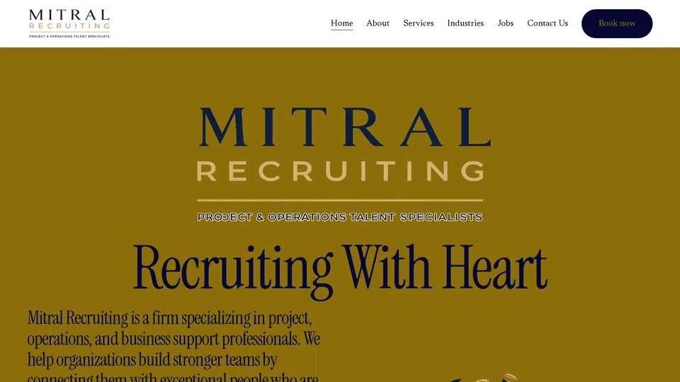 Homepage snapshot at launch