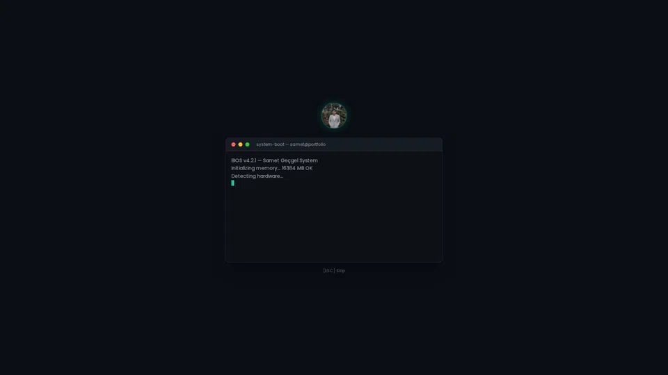 Homepage snapshot at launch