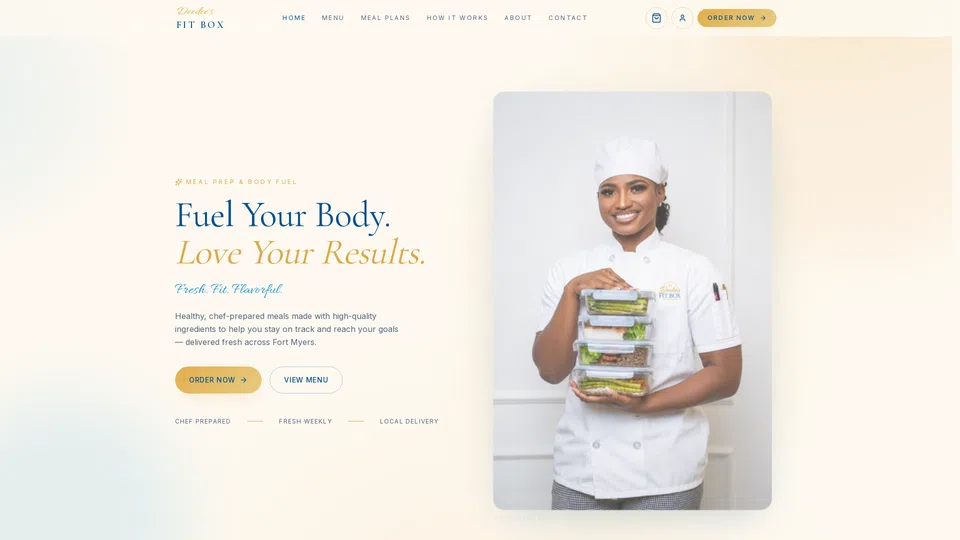 Homepage snapshot at launch