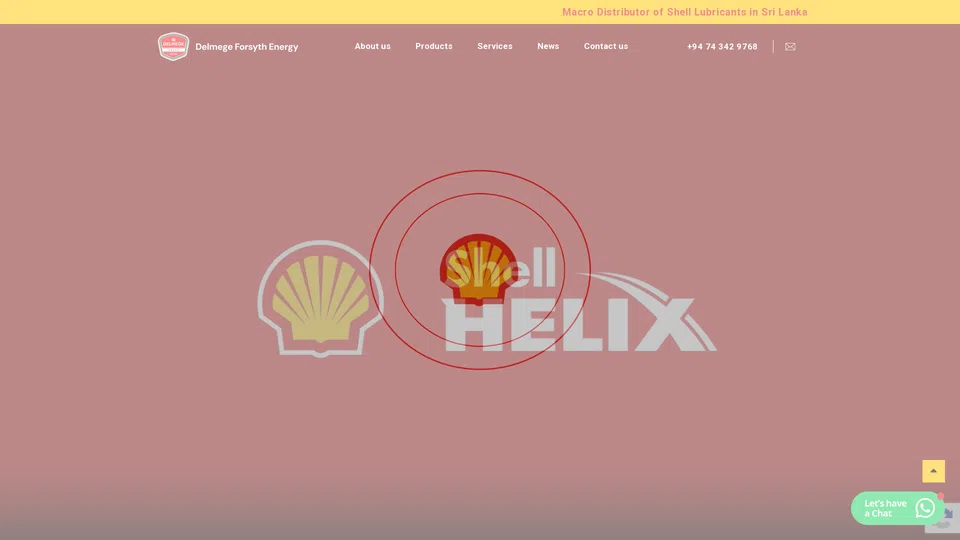 Homepage snapshot at launch