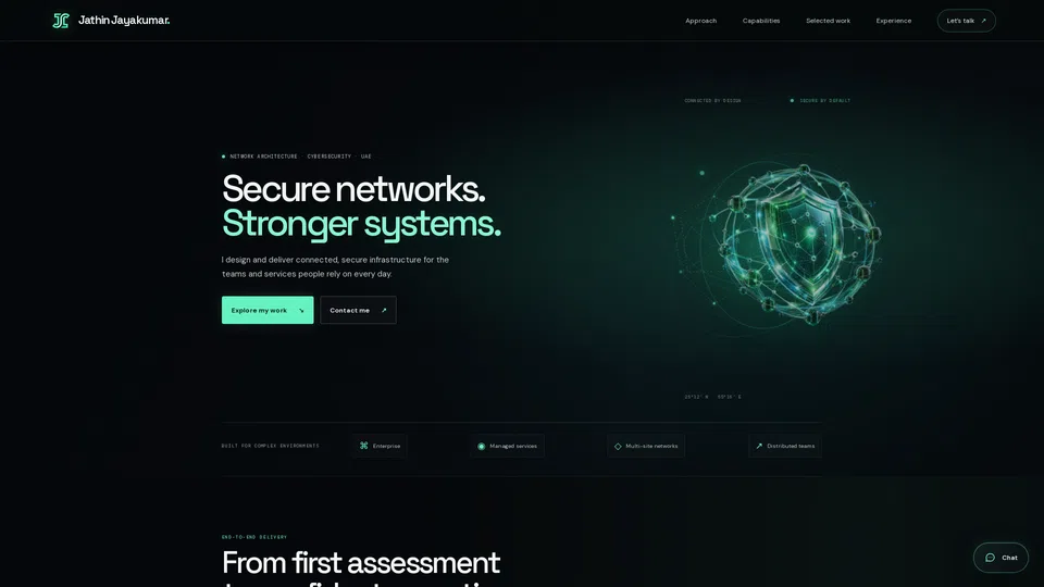 Homepage snapshot at launch