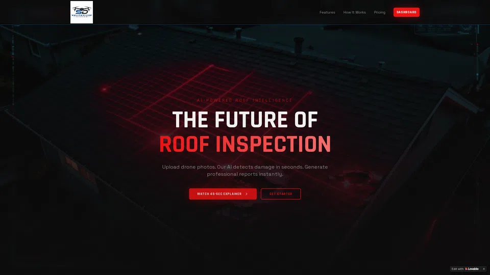 Homepage snapshot at launch