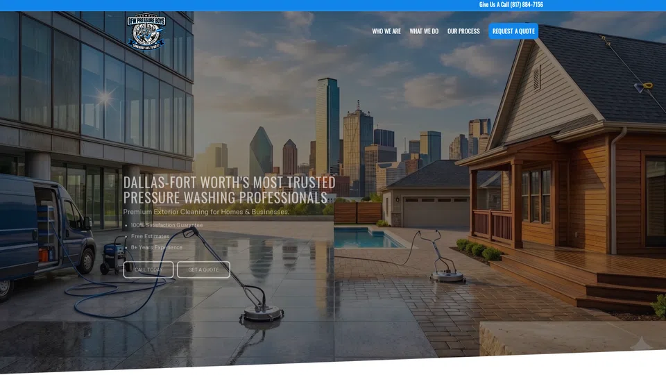 Homepage snapshot at launch