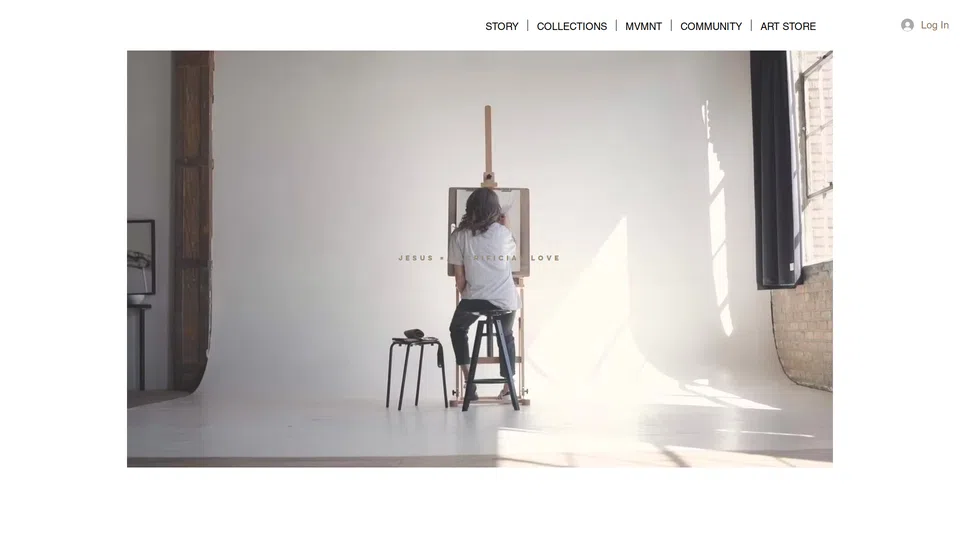 Homepage snapshot at launch