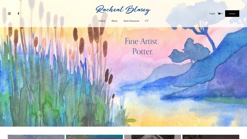 Homepage snapshot at launch