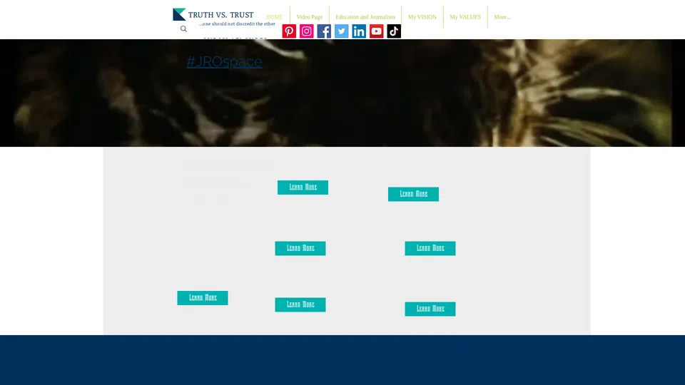 Homepage snapshot at launch