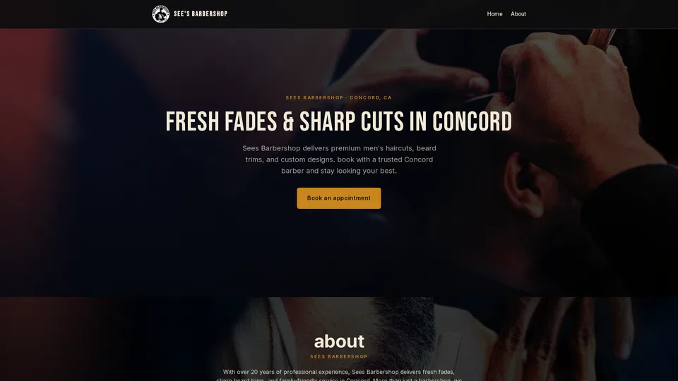 Homepage snapshot at launch