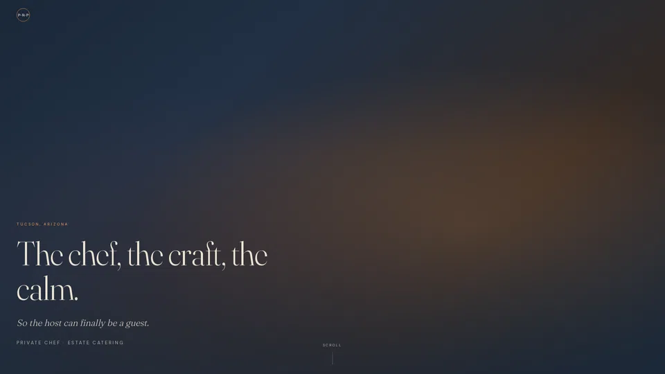 Homepage snapshot at launch