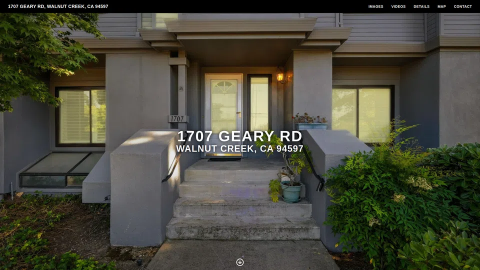Homepage snapshot at launch
