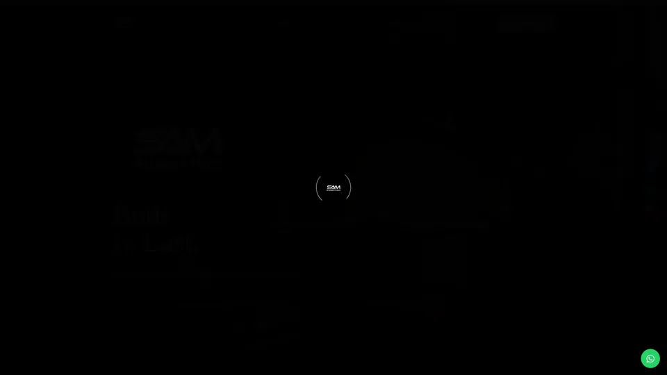 Homepage snapshot at launch