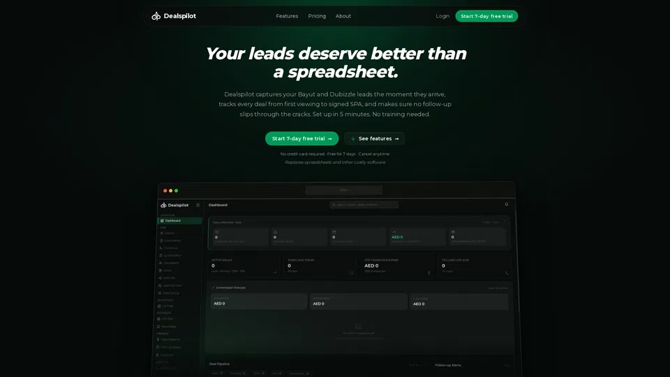 Homepage snapshot at launch