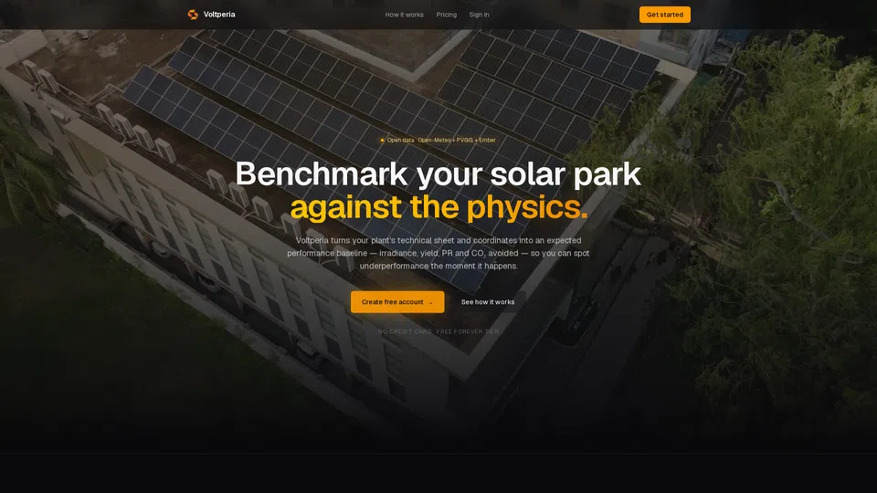 Homepage snapshot at launch
