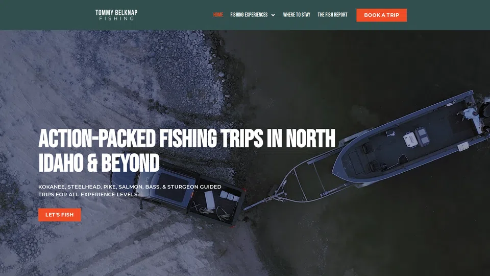 Homepage snapshot at launch