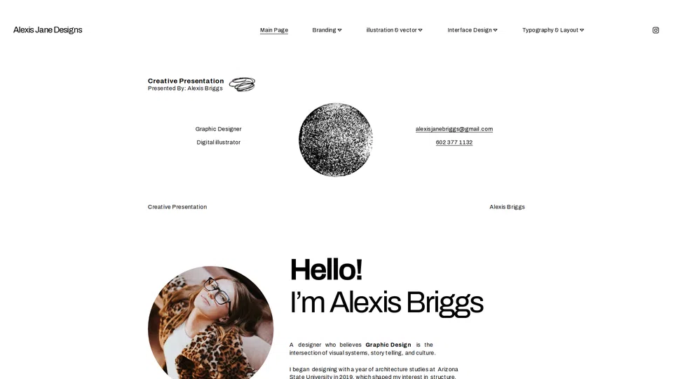 Homepage snapshot at launch