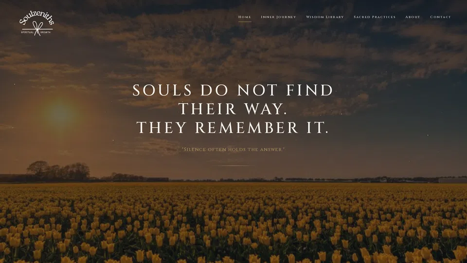 Homepage snapshot at launch