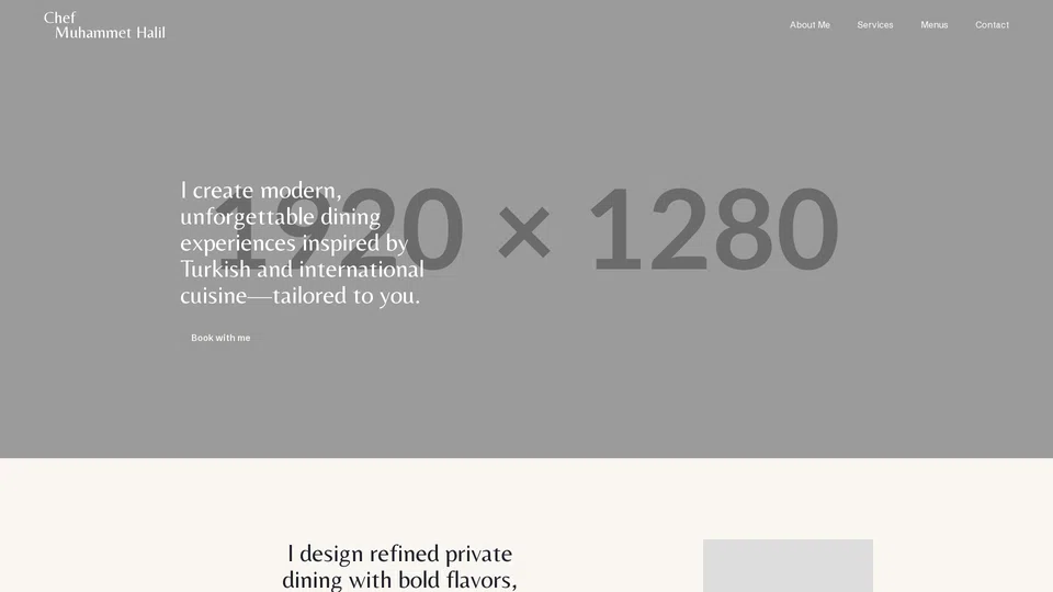 Homepage snapshot at launch