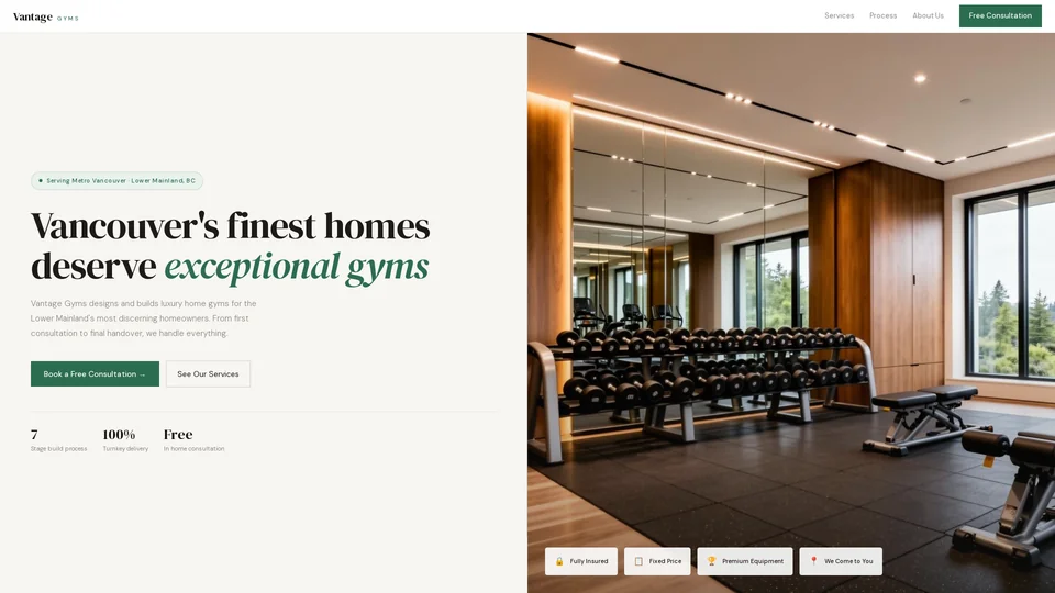 Homepage snapshot at launch