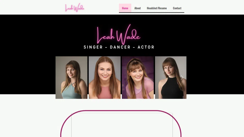 Homepage snapshot at launch