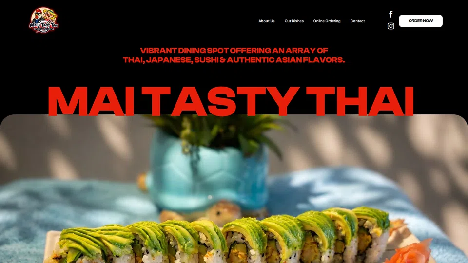 Homepage snapshot at launch
