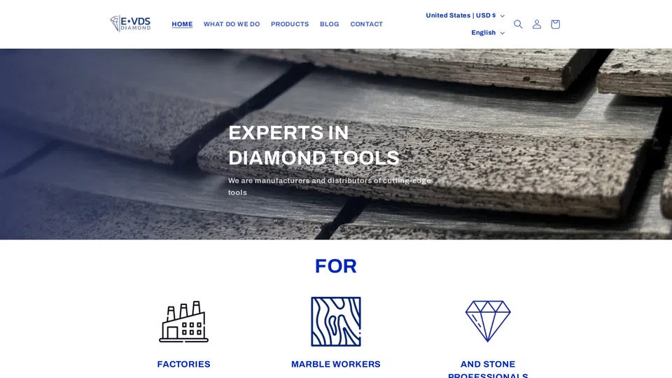 Homepage snapshot at launch