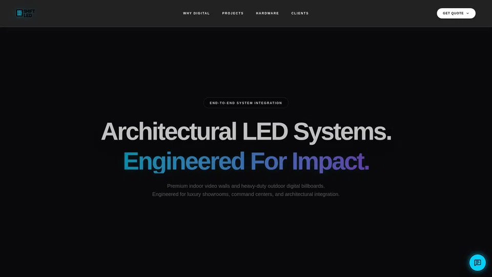 Homepage snapshot at launch
