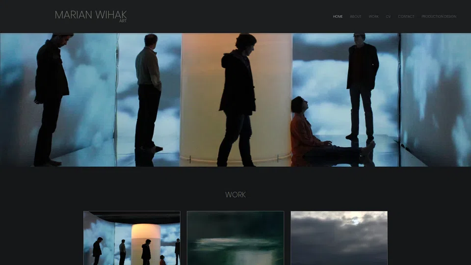 Homepage snapshot at launch