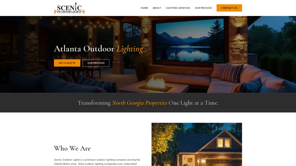 Homepage snapshot at launch