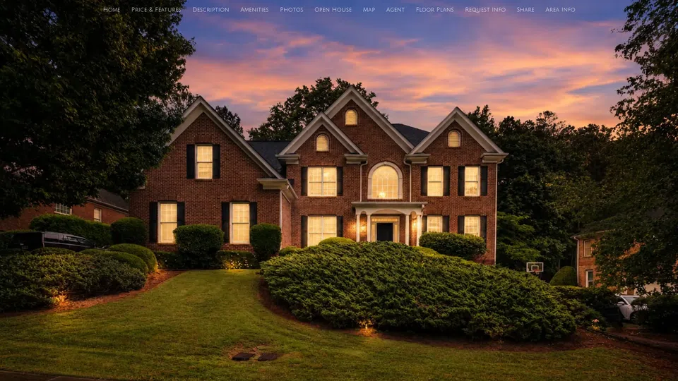 Homepage snapshot at launch