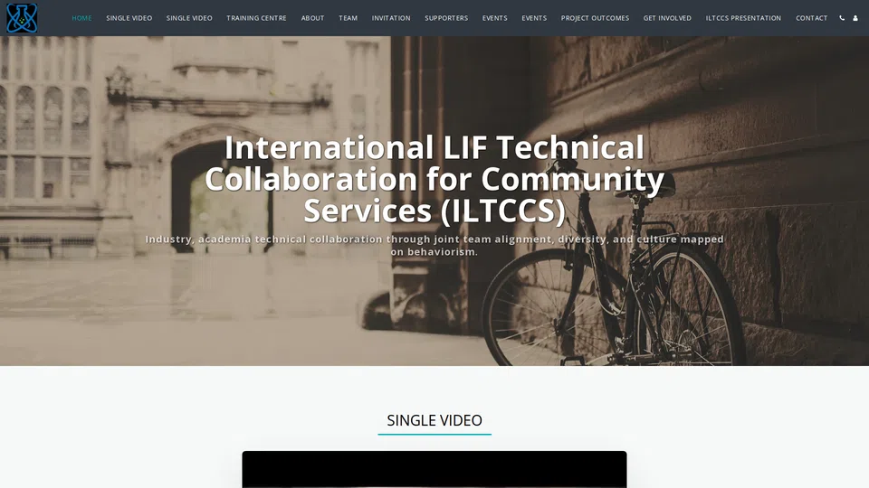 Homepage snapshot at launch