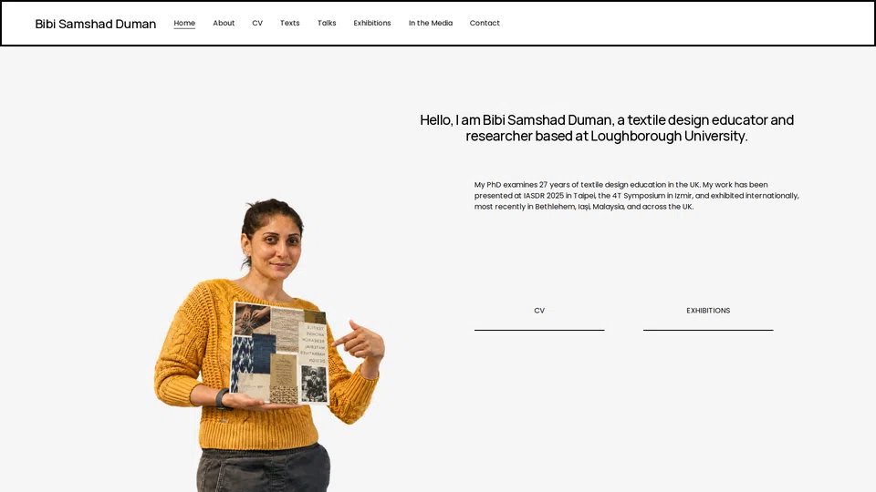 Homepage snapshot at launch