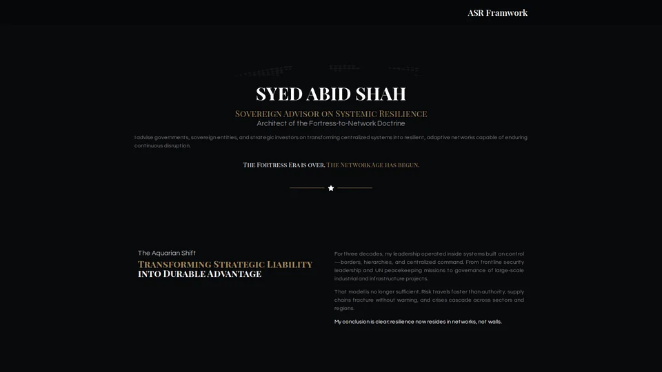 Homepage snapshot at launch