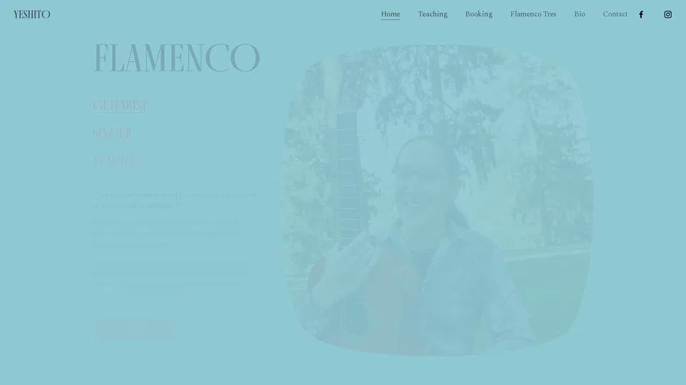 Homepage snapshot at launch