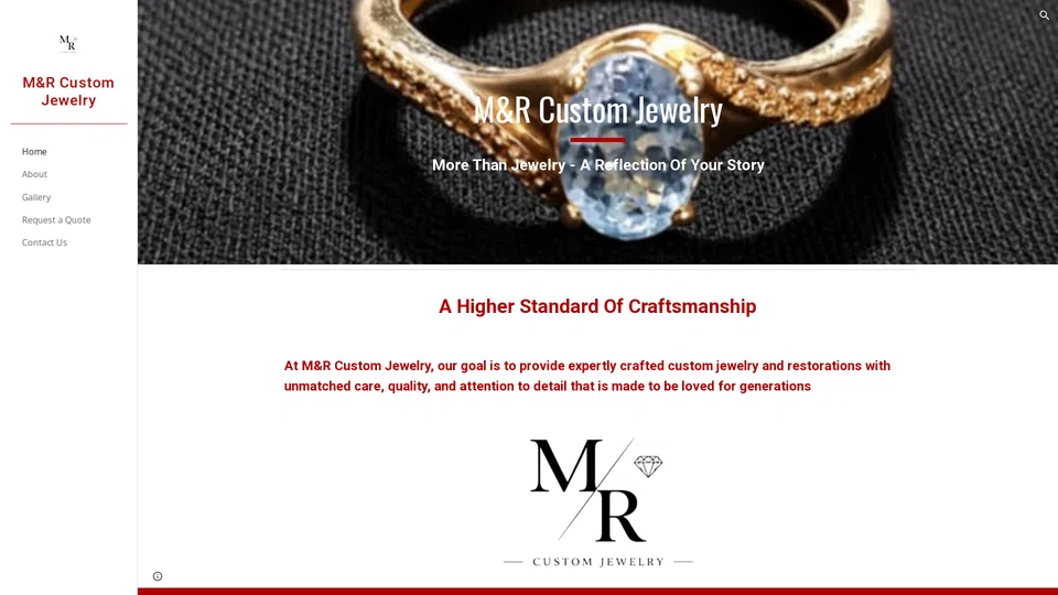 Homepage snapshot at launch