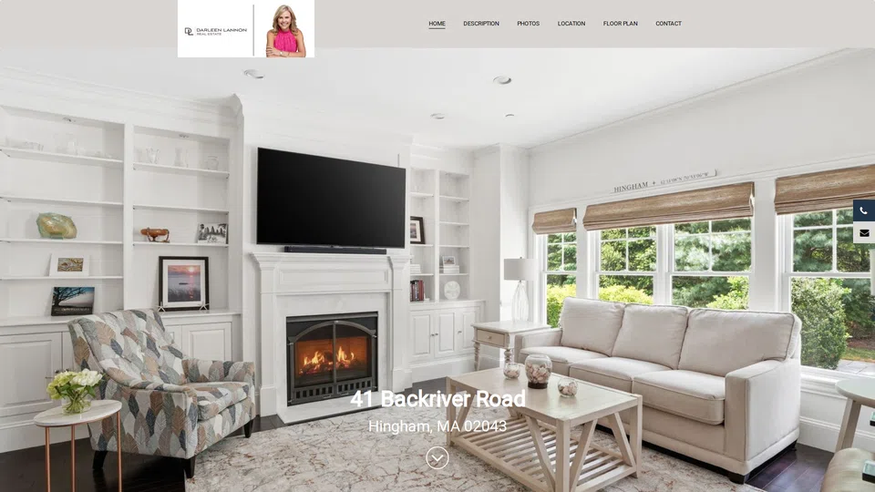 Homepage snapshot at launch