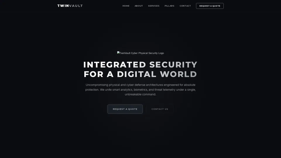 Homepage snapshot at launch