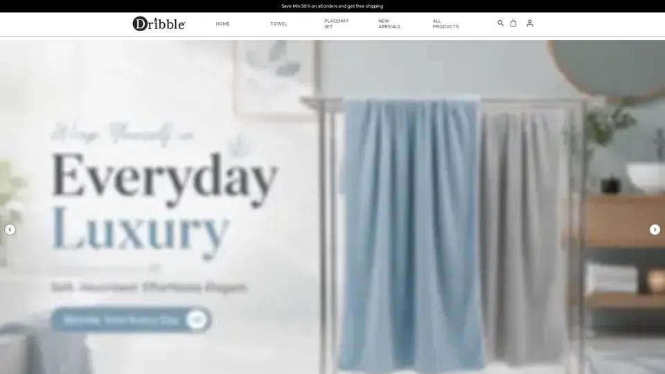 Homepage snapshot at launch