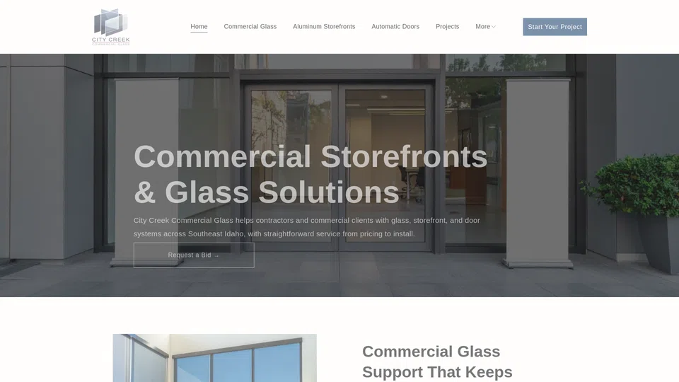 Homepage snapshot at launch